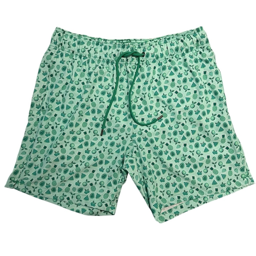 Mr. Swim | Tonal Green Fruit Swim Trunks. Men’s Large.
NWOT